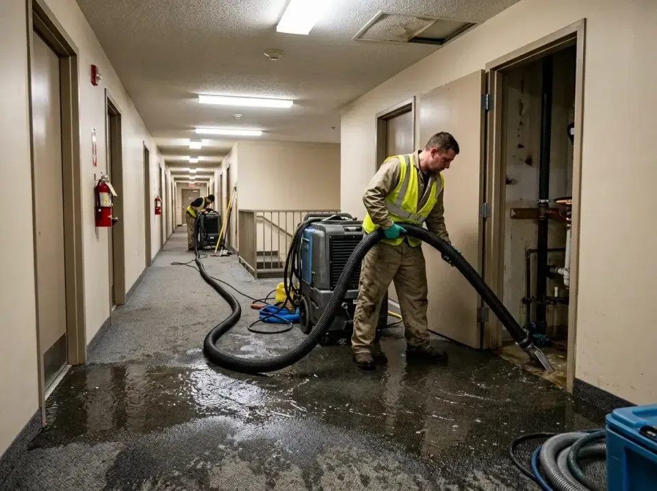 multi-unit-apartment-hallway-f-005 — frequently asked questions, Emergency Burst Pipe Water Extraction & Removal in Hammond,…